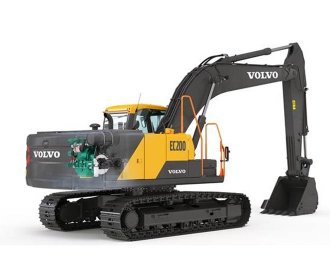EXCAVATOR-VOLVO-EC200