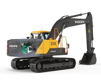 EXCAVATOR-VOLVO-EC210