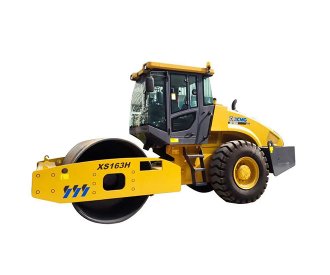 xcmg single cylinder road roller XS163H